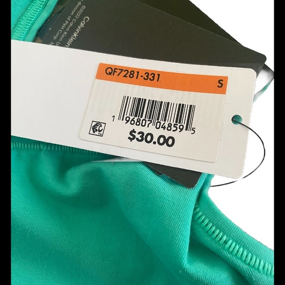 Calvin Klein Bralette Small Lot Of 3 Bras Wirefree Triangle Lightly Lined NWT - Picture 6 of 8